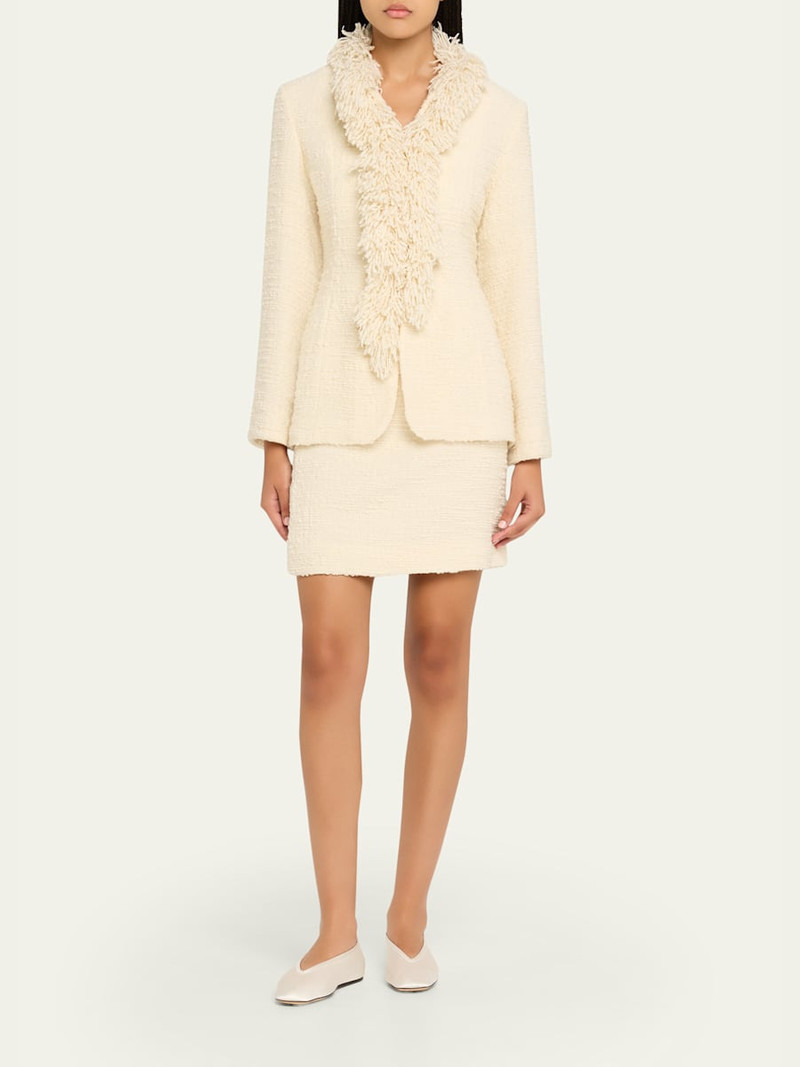 LIBEROWE Tavi Boucle Mini A-Line Skirt outlook