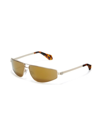 Palm Angels Clavey rectangle-frame sunglasses outlook