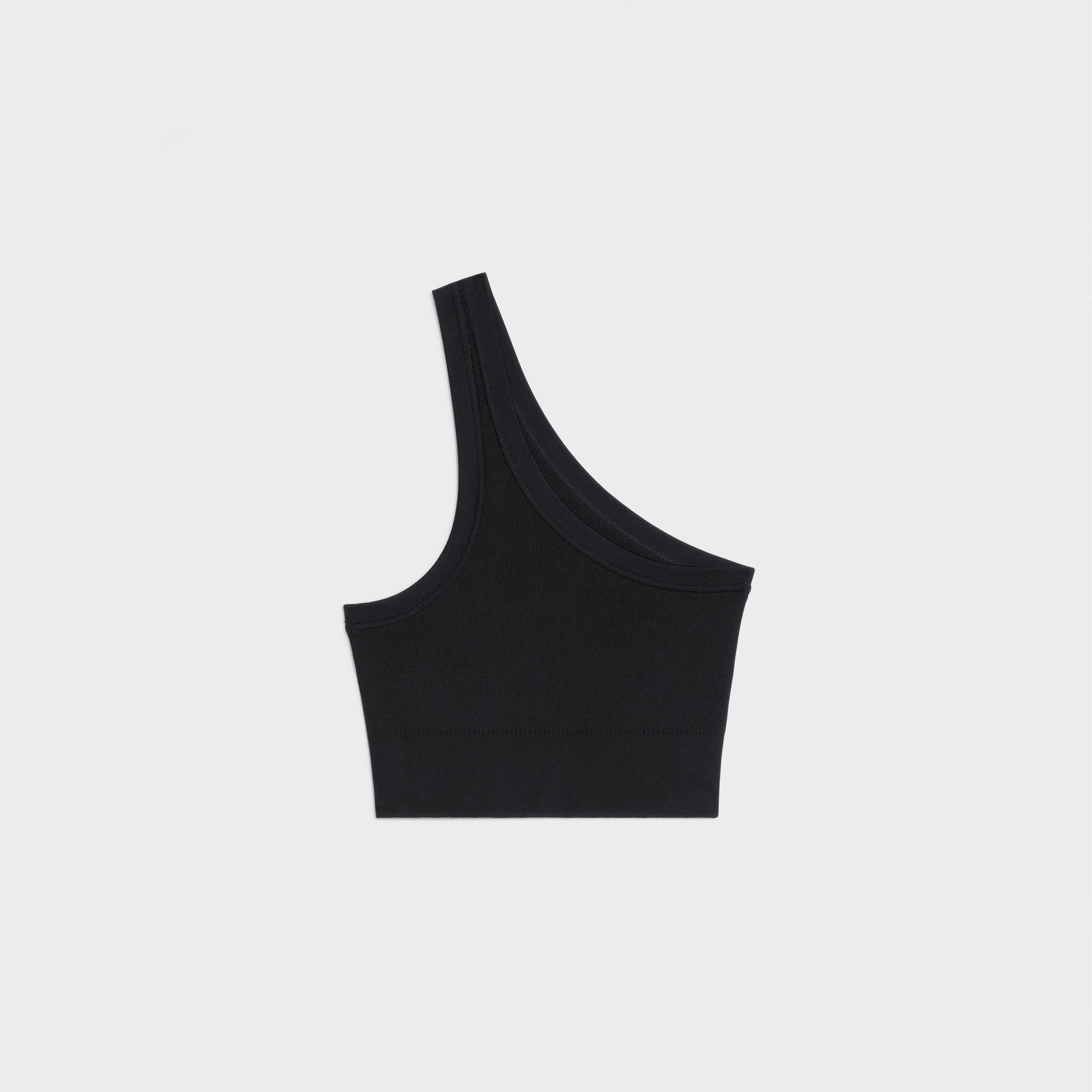 CROP TOP IN UNDERPINNING SILK - 2