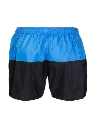 Neil Barrett Thunderbolt-print swim shorts outlook