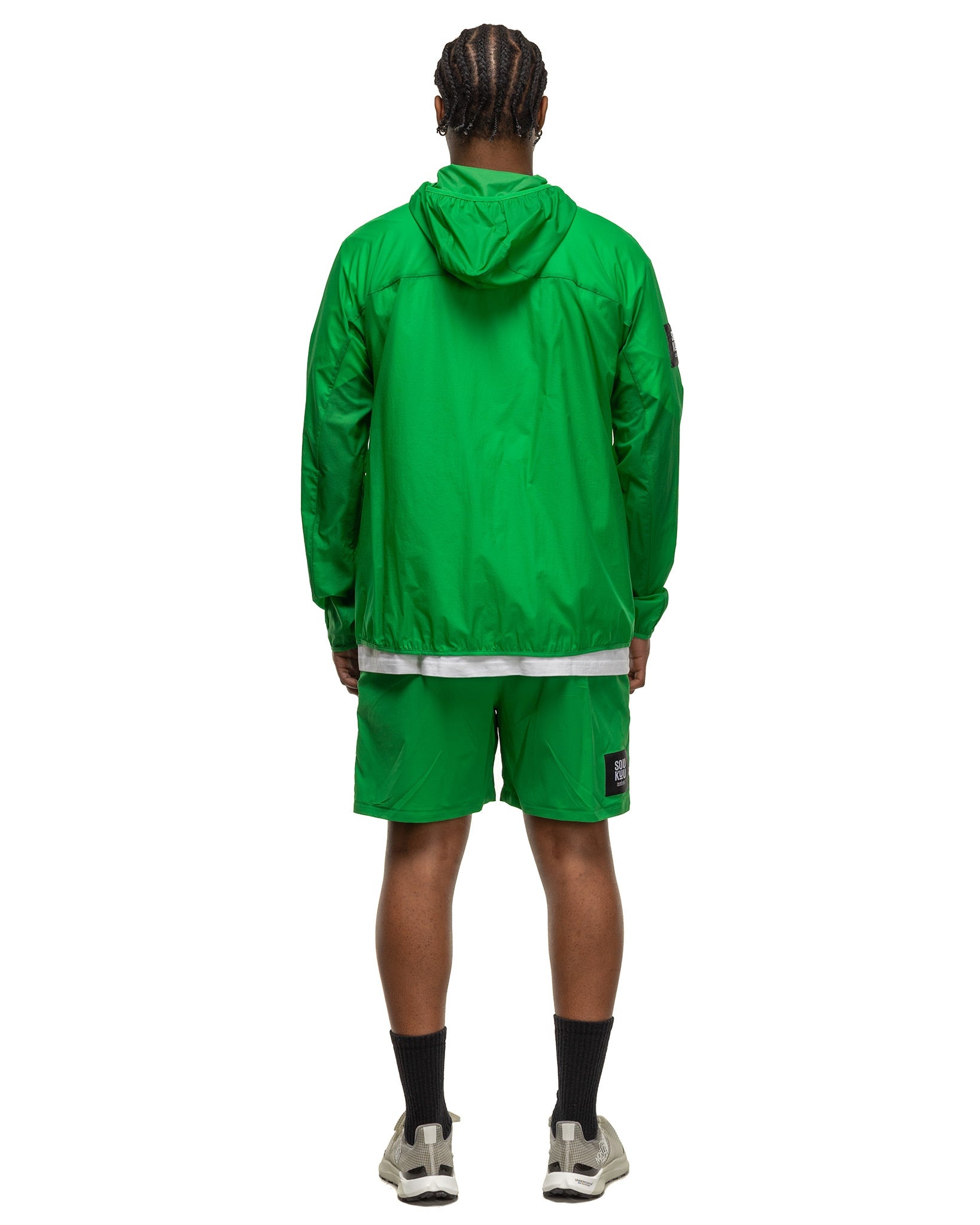 x Undercover SOUKUU Trail Run Utility 2-In-1 Shorts Fern Green - 4