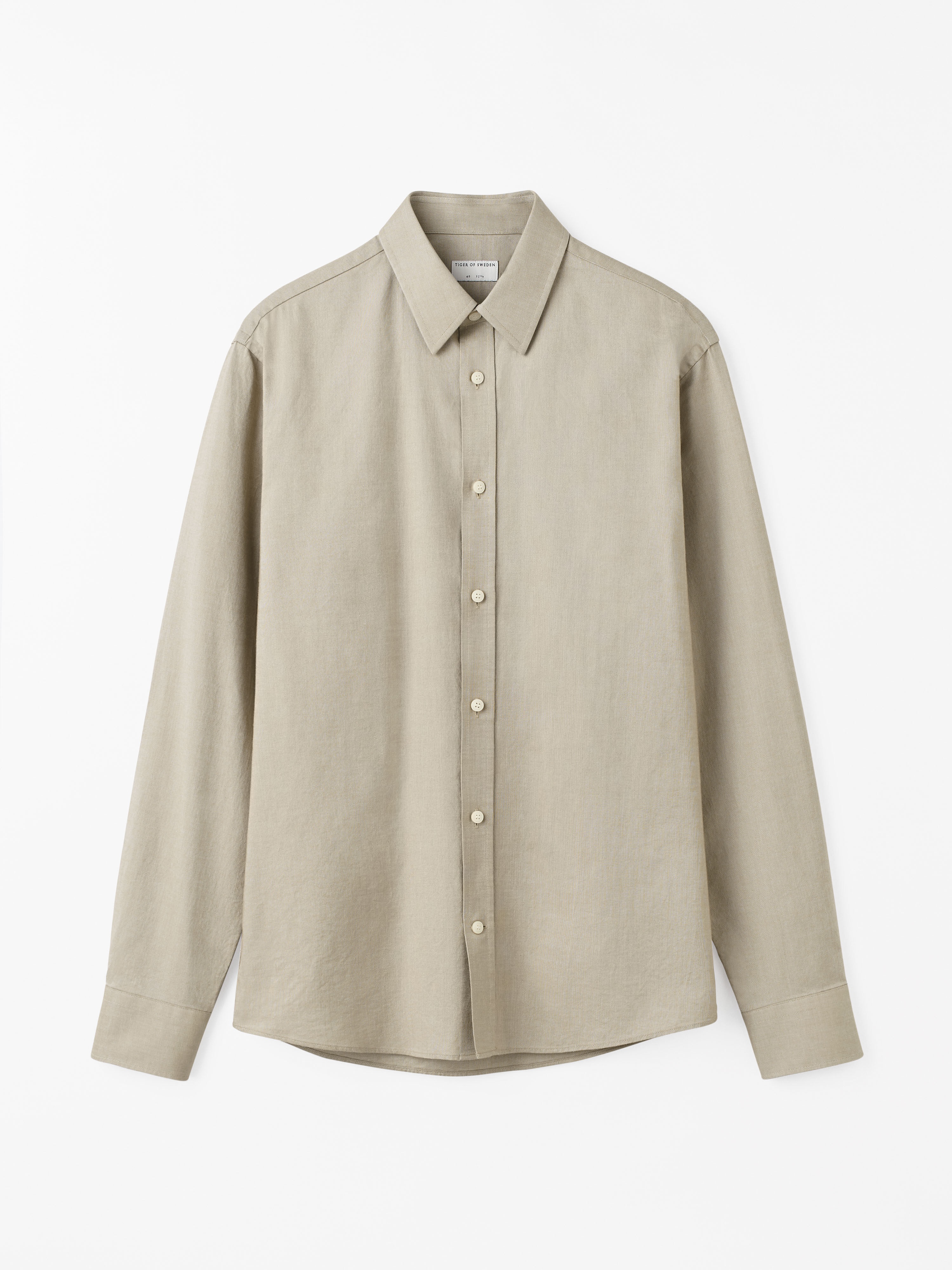 Spenser Casual Cotton Twill Shirt - 1