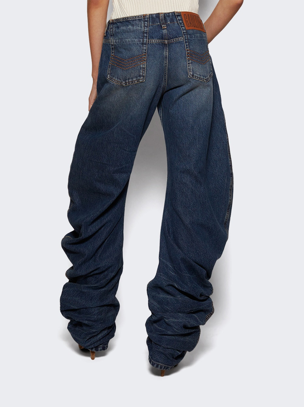 Oversized Jeans Vintage Blue - 4