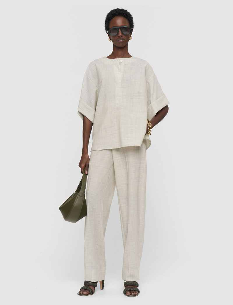 JOSEPH Yani Light Wool Blouse outlook