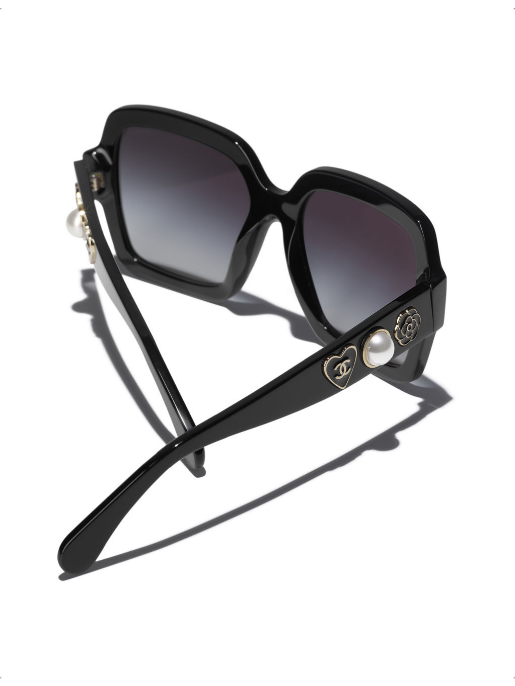 CH5479 oversized square-frame acetate sunglasses - 4