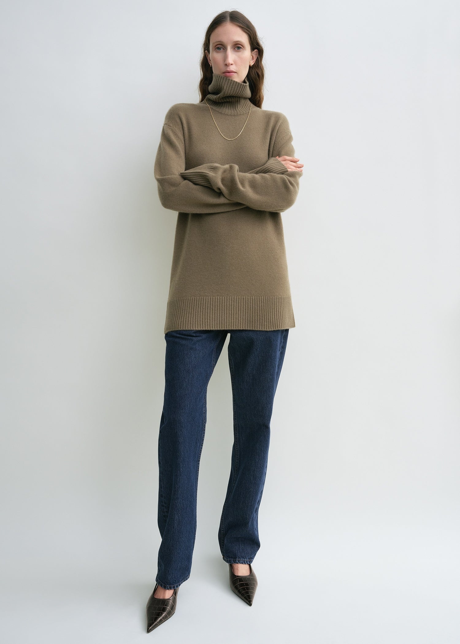 Cashmere turtleneck hazel - 3