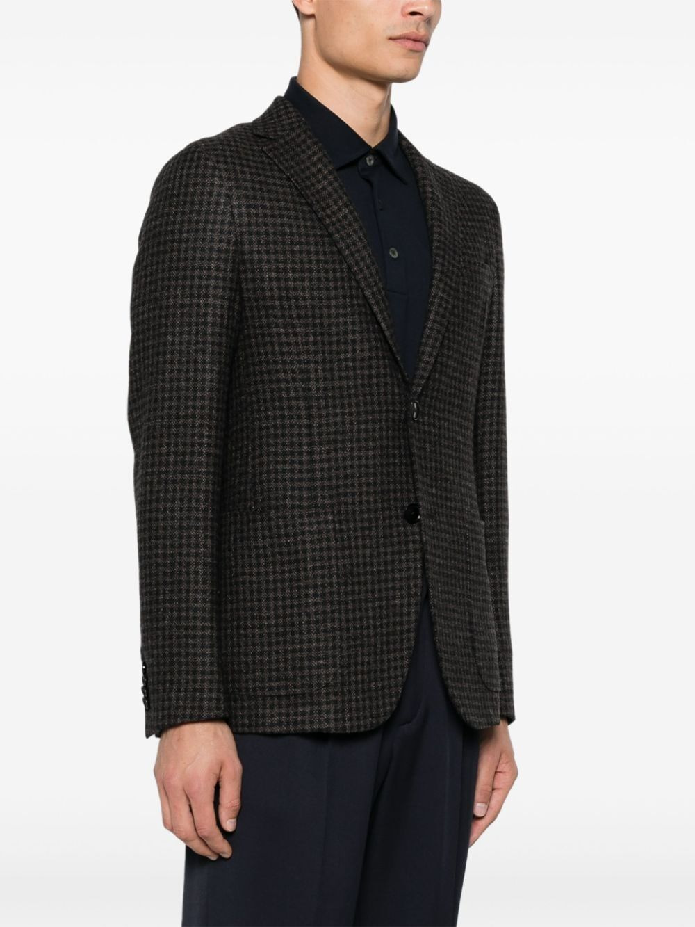 Zegna Men Wool, Linen And Cashmere Jacket - 5