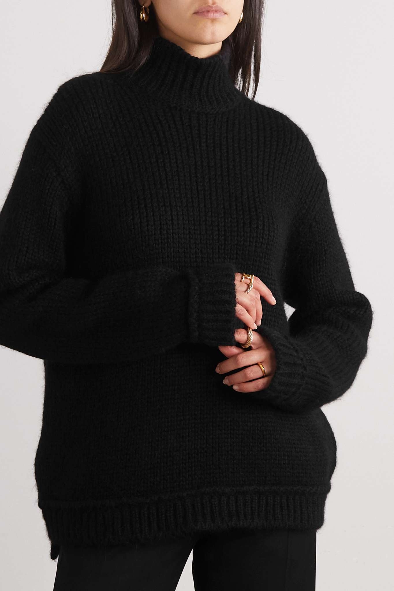 Alpaca-blend sweater - 3