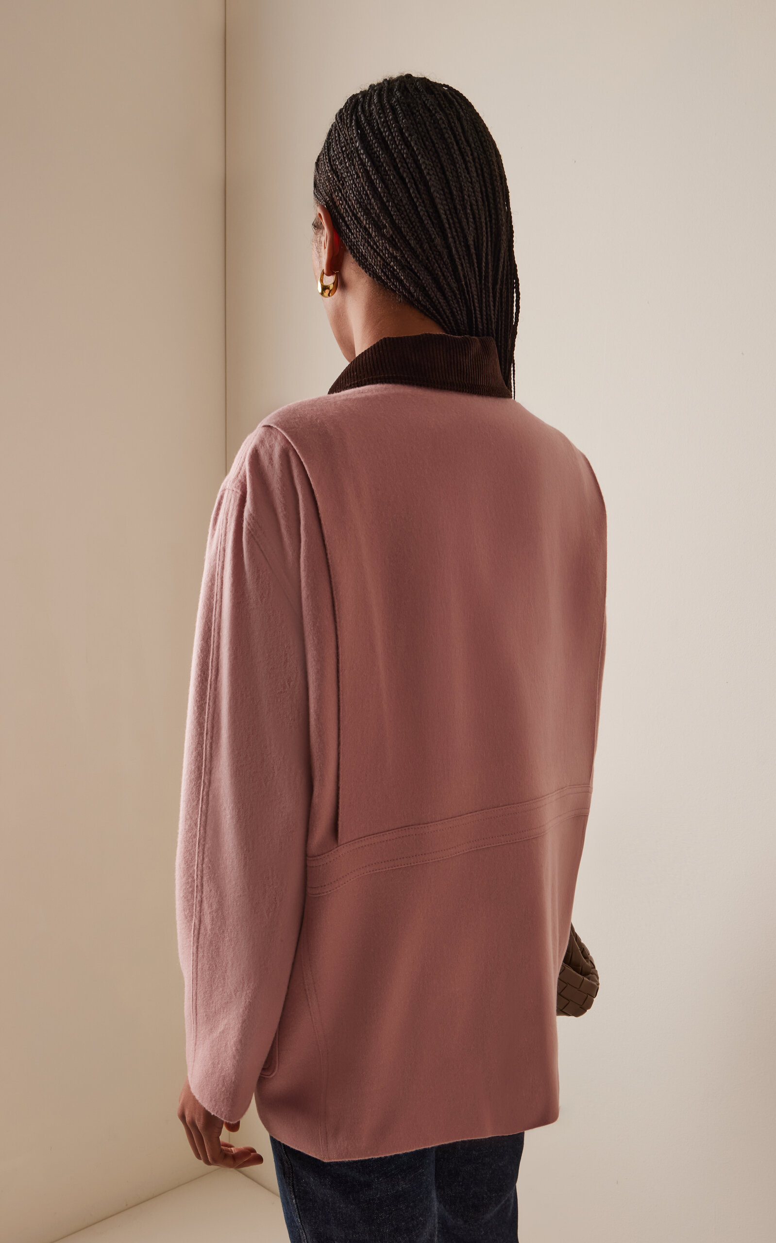 Clelia Wool-Cashmere Jacket pink - 5