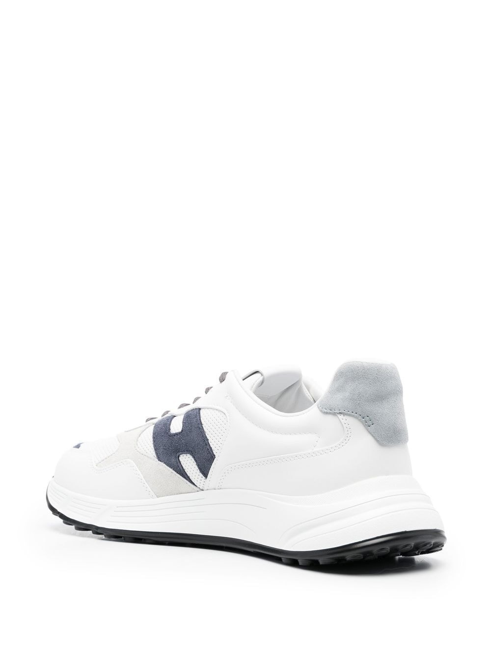 panelled low top sneakers - 3