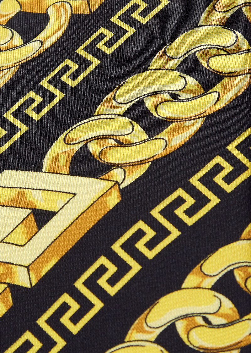 VERSACE Chain Pinstripe Tie outlook