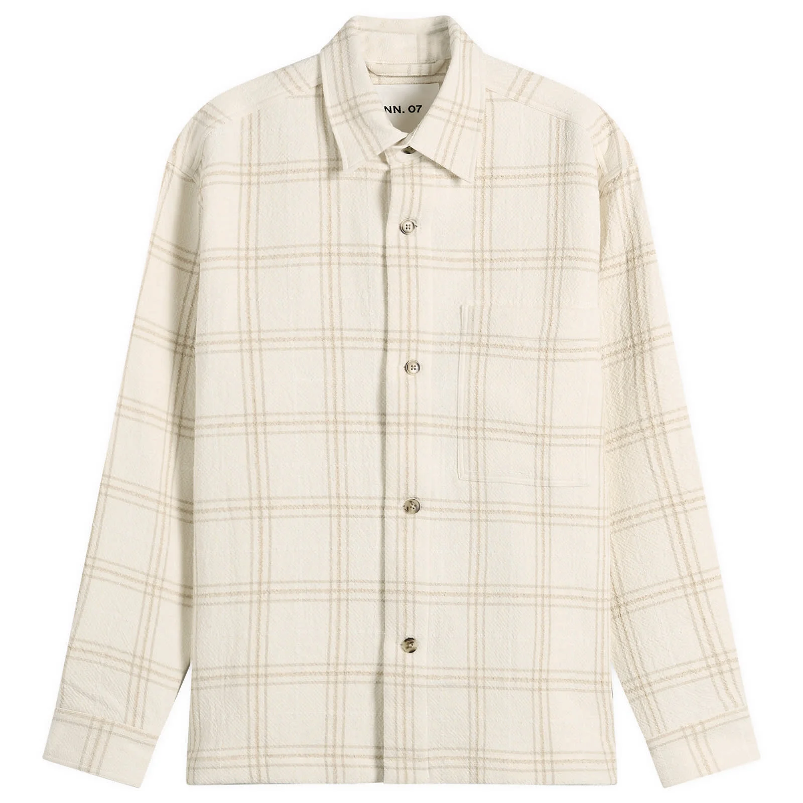 NN07 Adwin Check Overshirt - 1