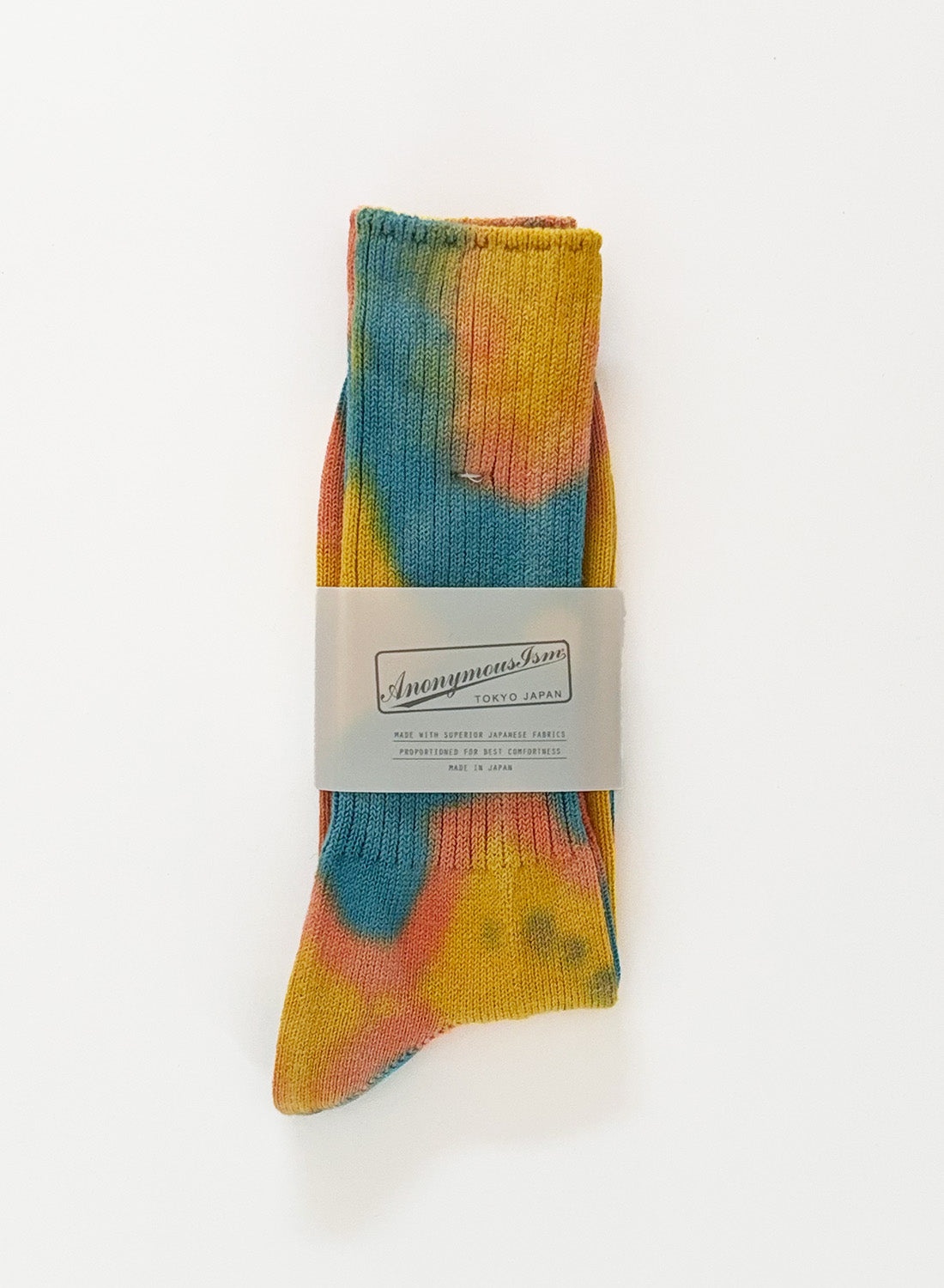 Anonymous Ism Tie Dye Crew in Green - 1