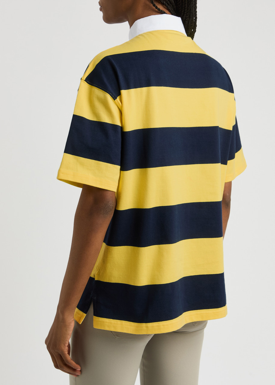 Coperni Striped Cotton Polo Shirt - 3