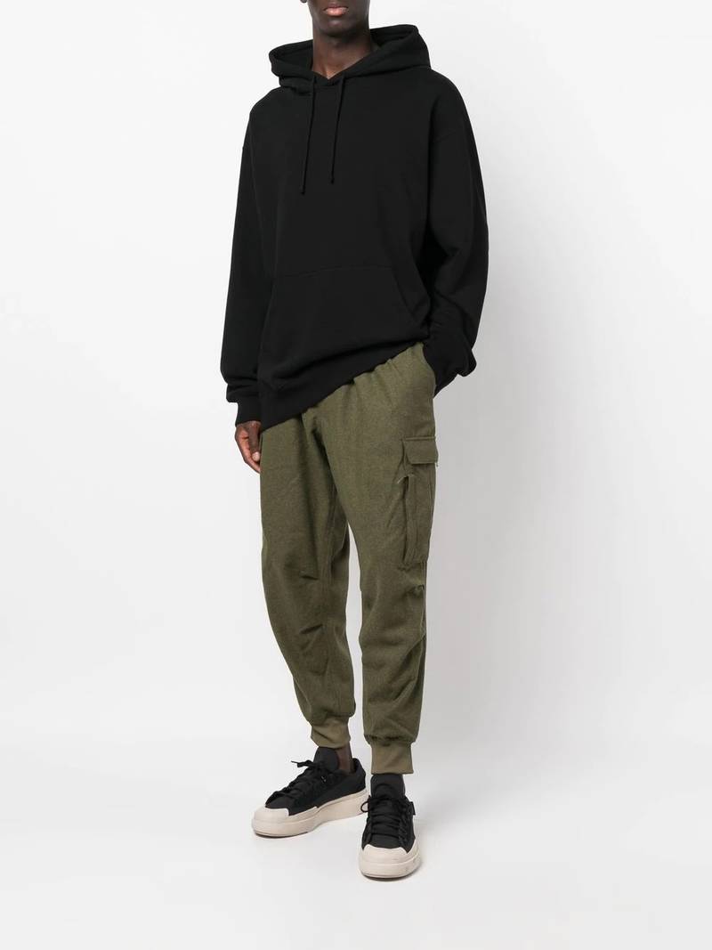 Y-3 cargo-pocket jogging trousers outlook