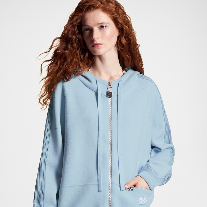 Mesh Accent Hoodie 4