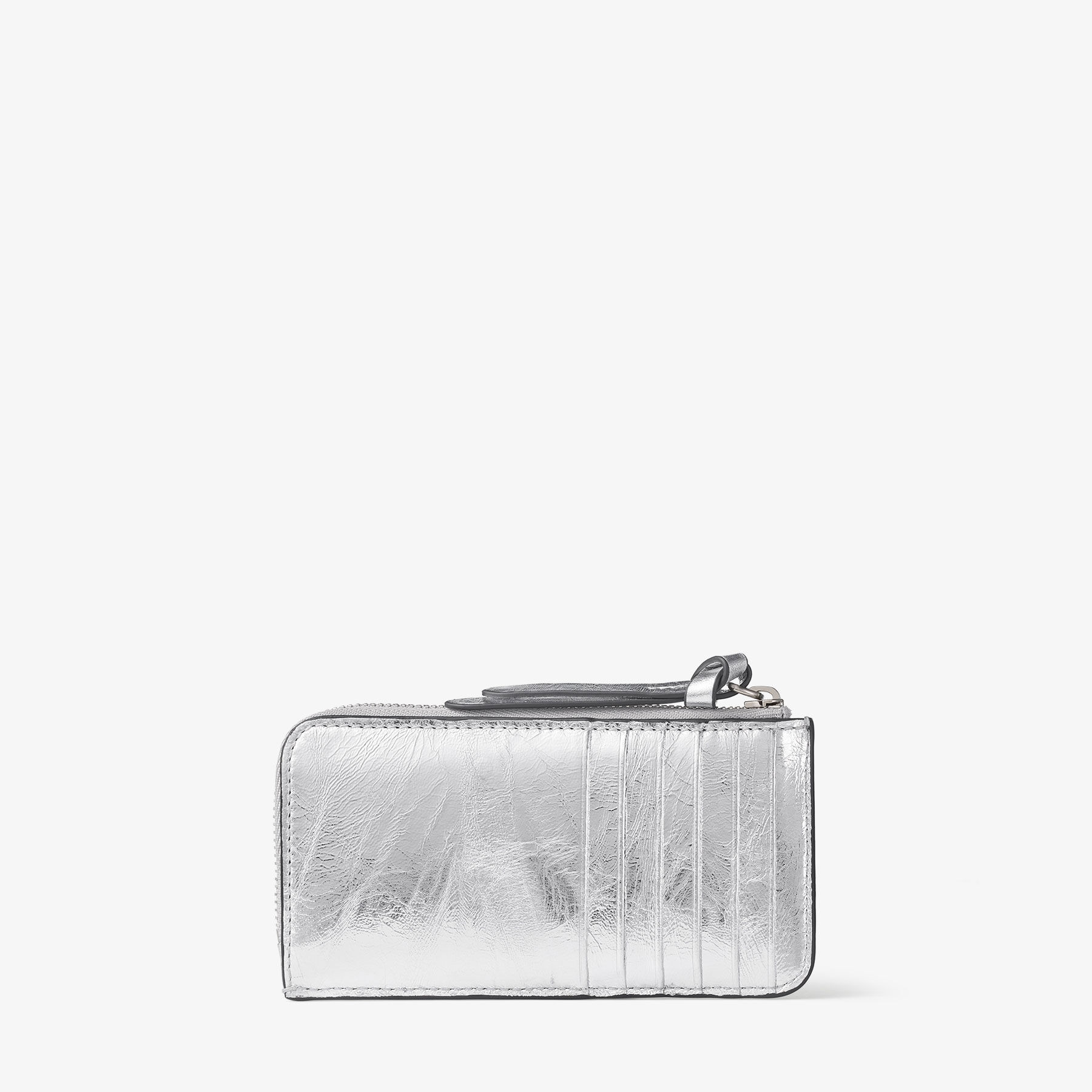 Lise-Z
Silver Vinatge Metallic Leather Wallet - 4