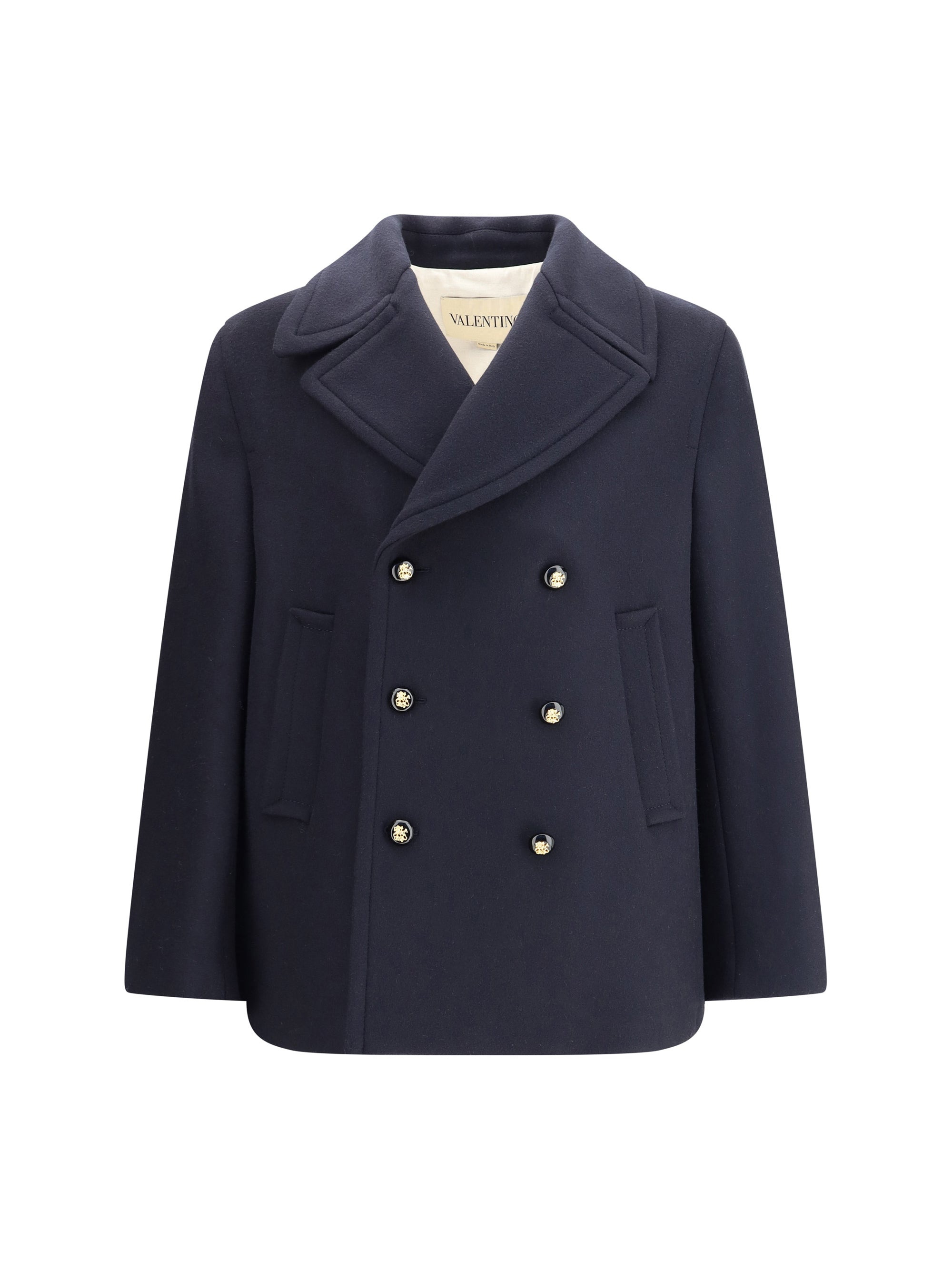 Valentino Men Caban | Collection | Wool Compact Felt - 1