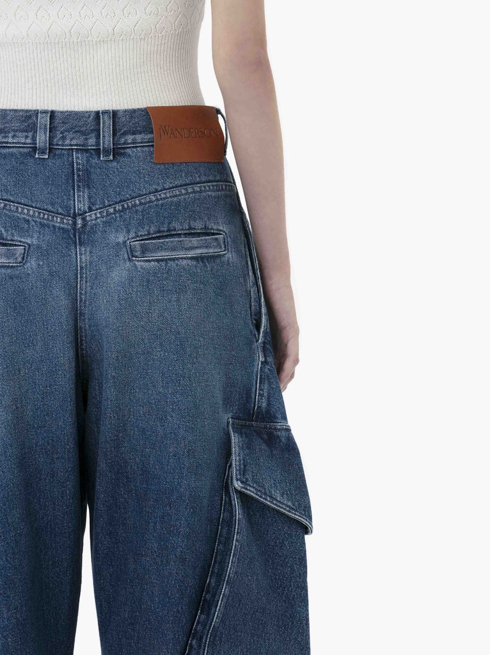 TWISTED CARGO JEANS - 5