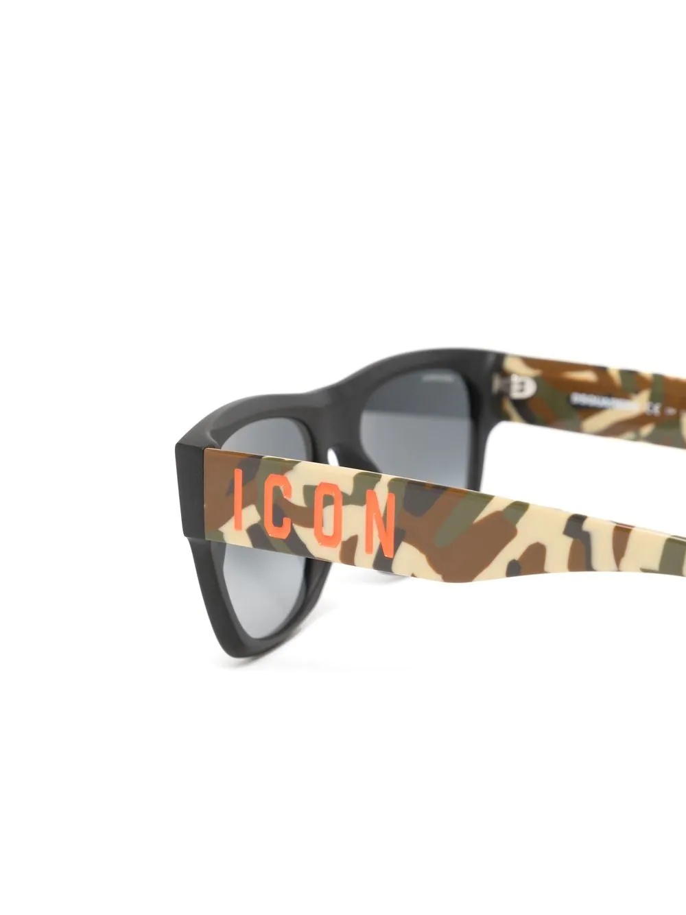 Icon camouflage-print sunglasses - 3