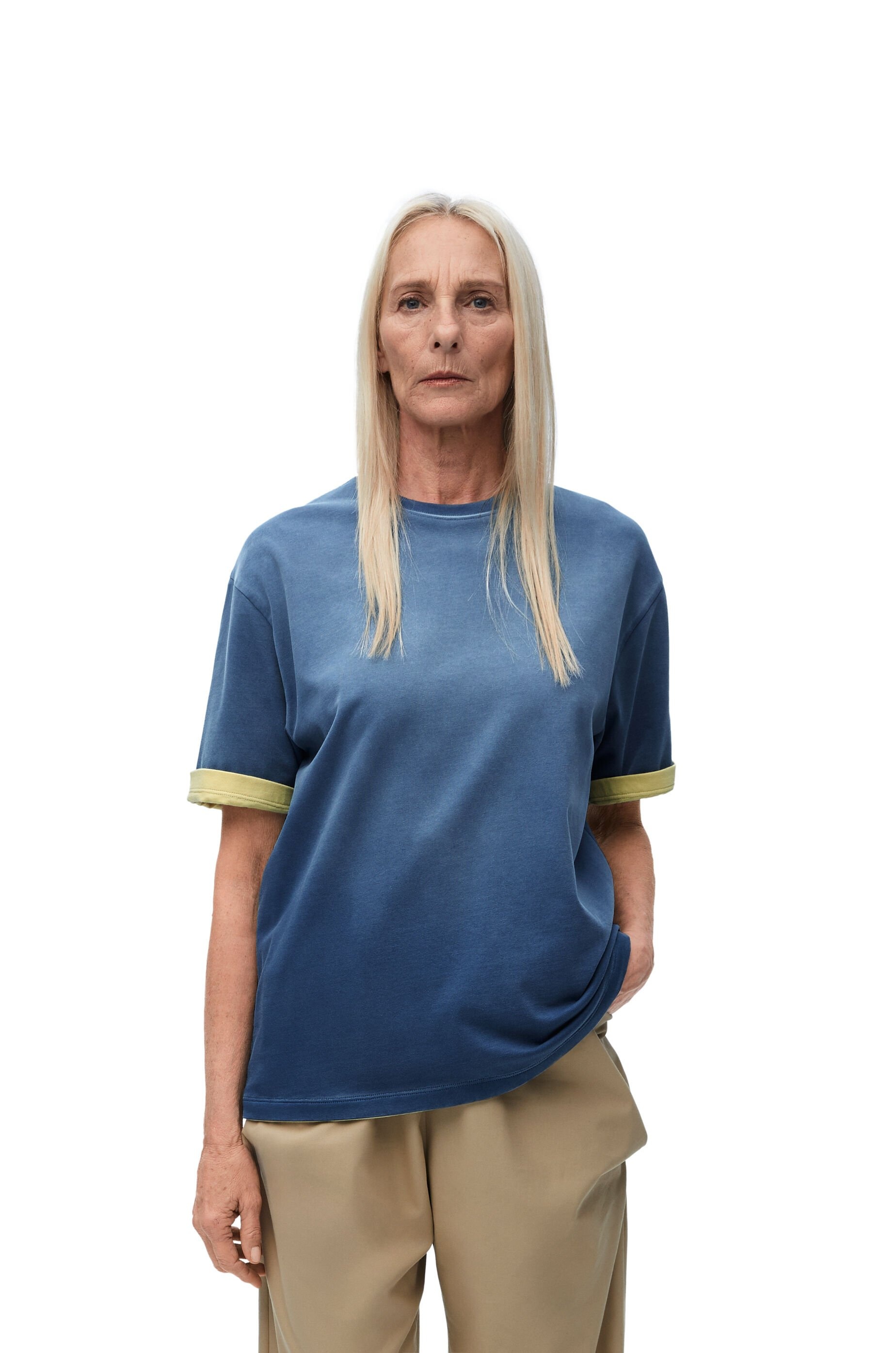 Oversized fit T-shirt in cotton - 3