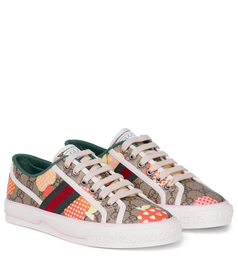 Les Pommes Gucci Tennis 1977 GG sneakers 1