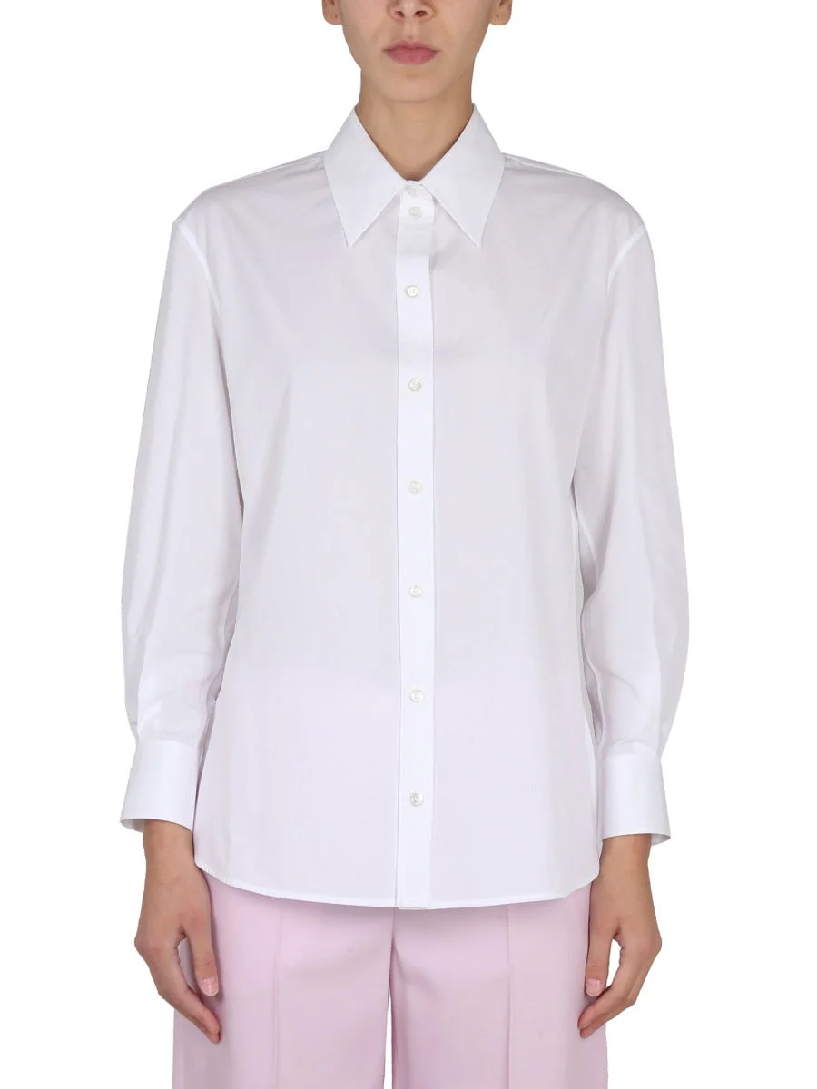 Alexander Mcqueen Women Poplin Shirt - 1