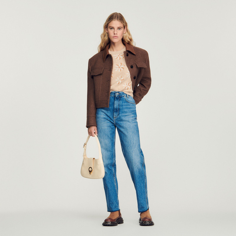 Sandro Baguette bag outlook