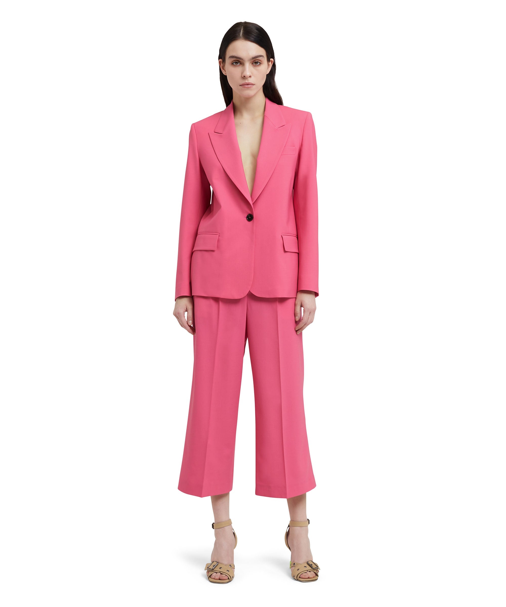 Fresh wool single-breasted jacket - 5