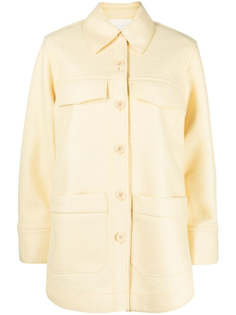 button-up virgin wool coat 1
