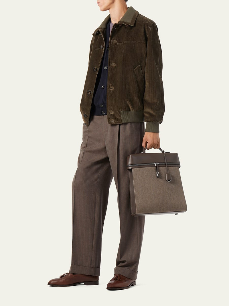 Loro Piana Men's Maremma Corduroy Bomber Jacket outlook