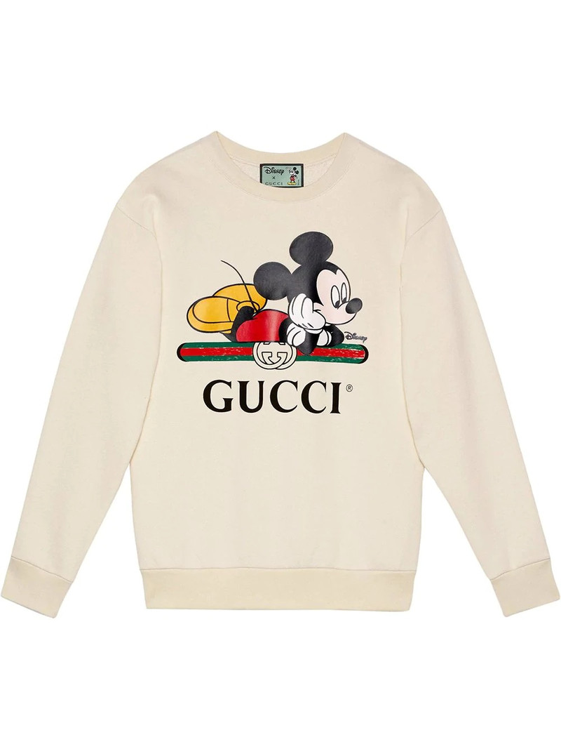 x Disney Mickey print sweatshirt - 1