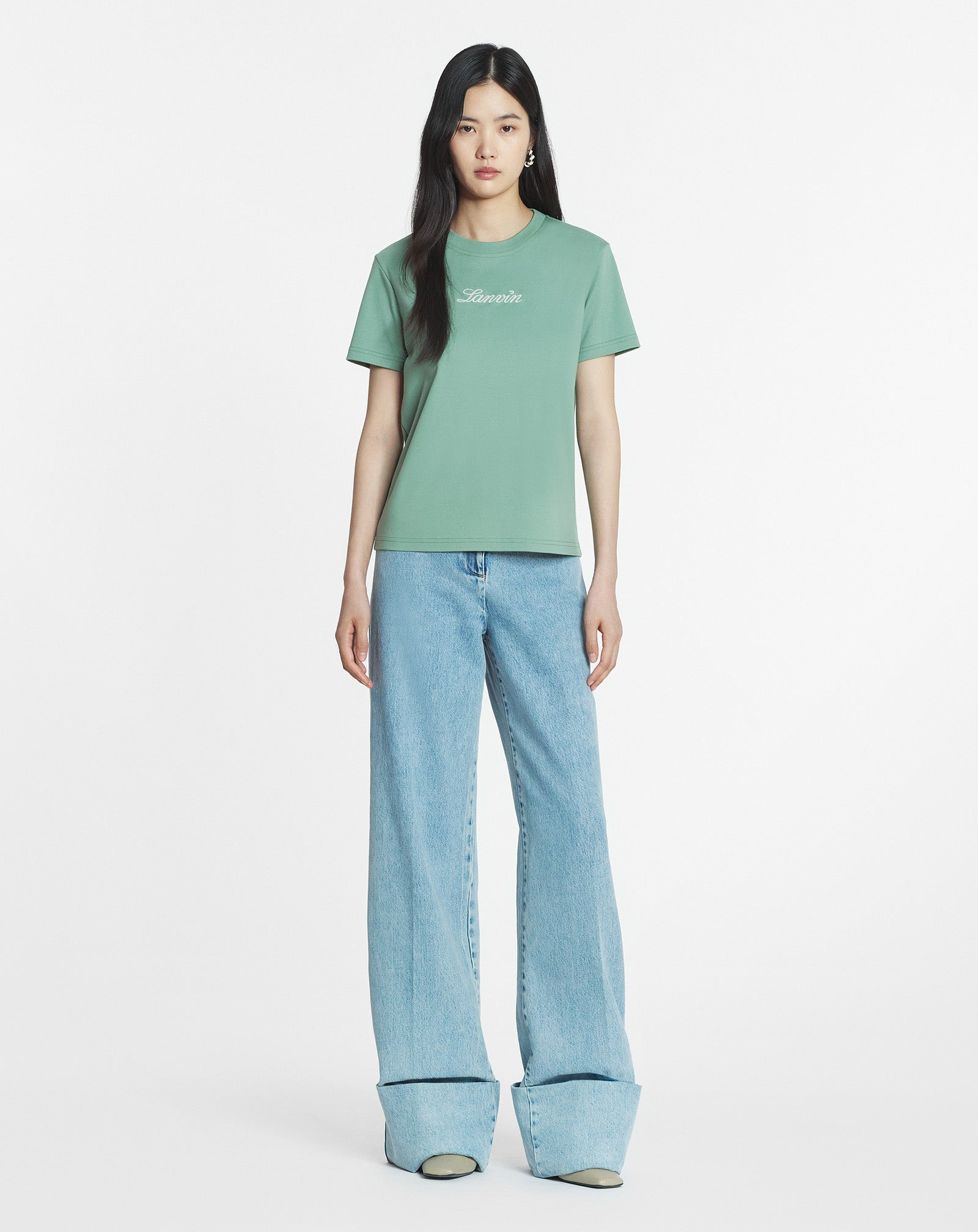 LANVIN EMBROIDERED T-SHIRT - 2
