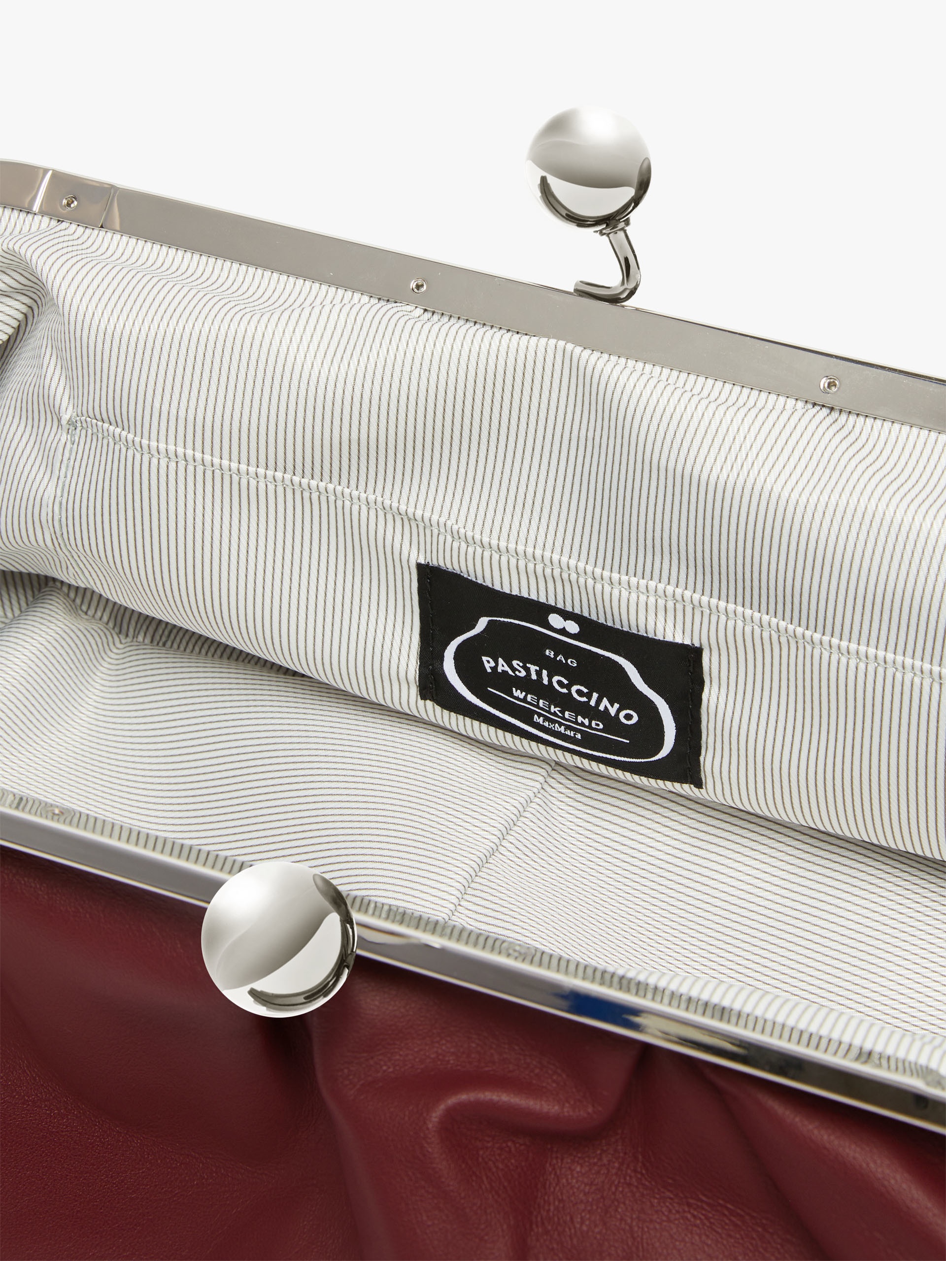 MARCHE Large nappa leather Pasticcino bag - 6