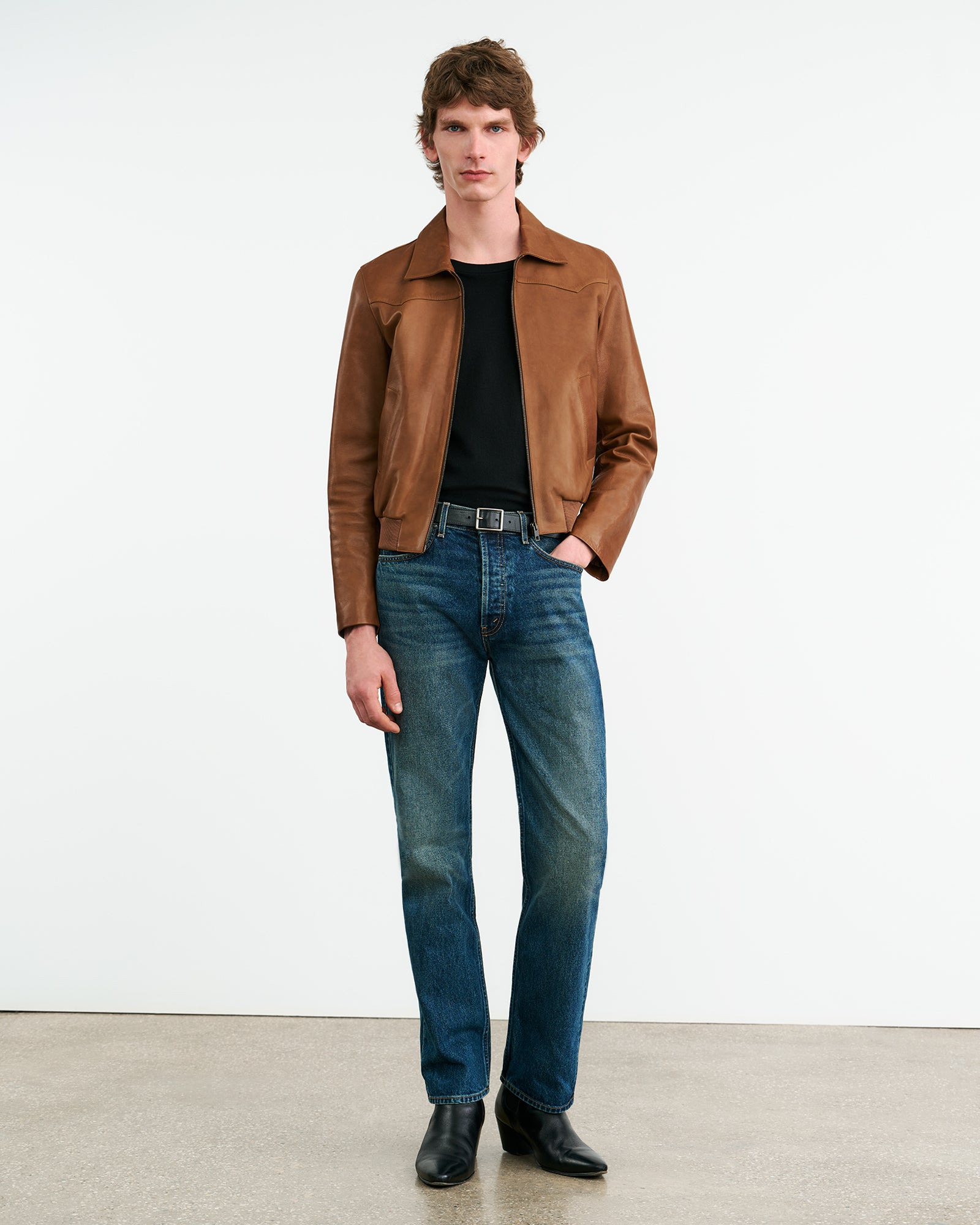 HAMMOND LEATHER JACKET - 4