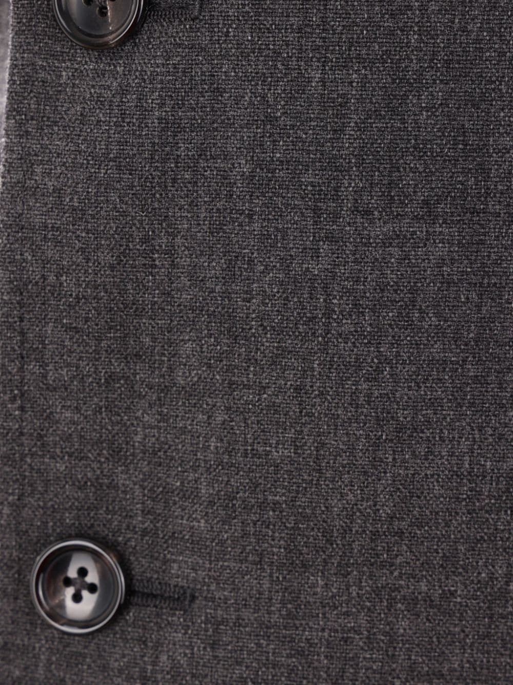 single-breasted wool blazer - 3