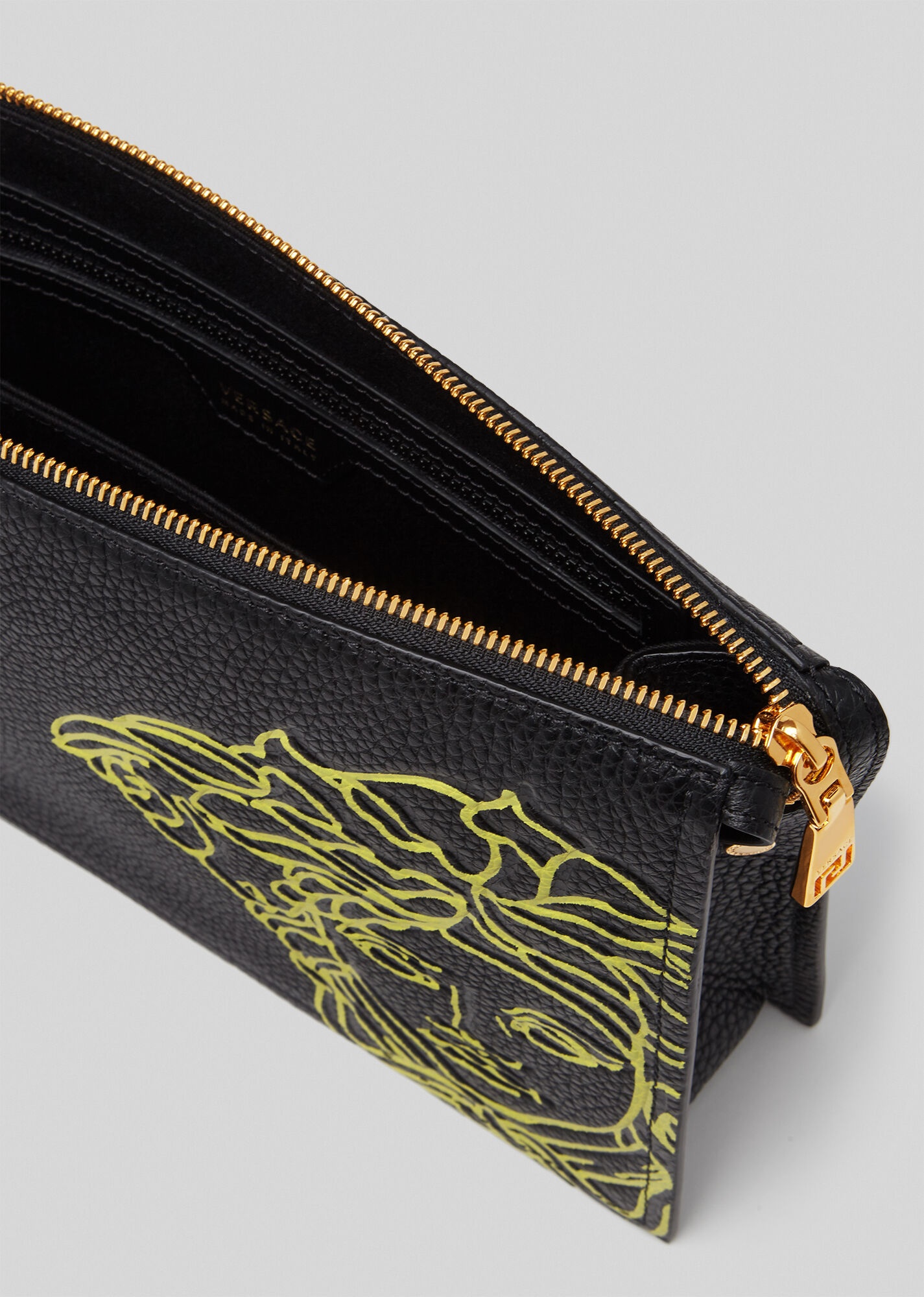 Pop Medusa Leather Pouch - 4