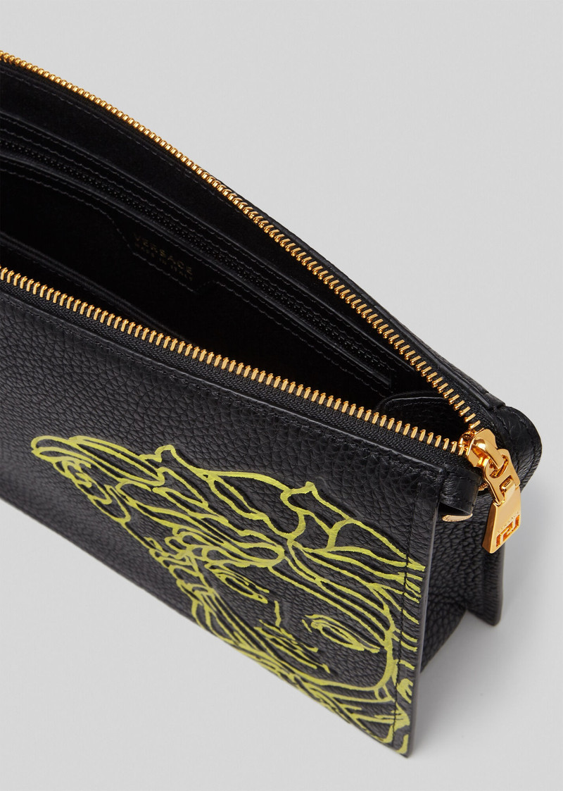 Pop Medusa Leather Pouch 4