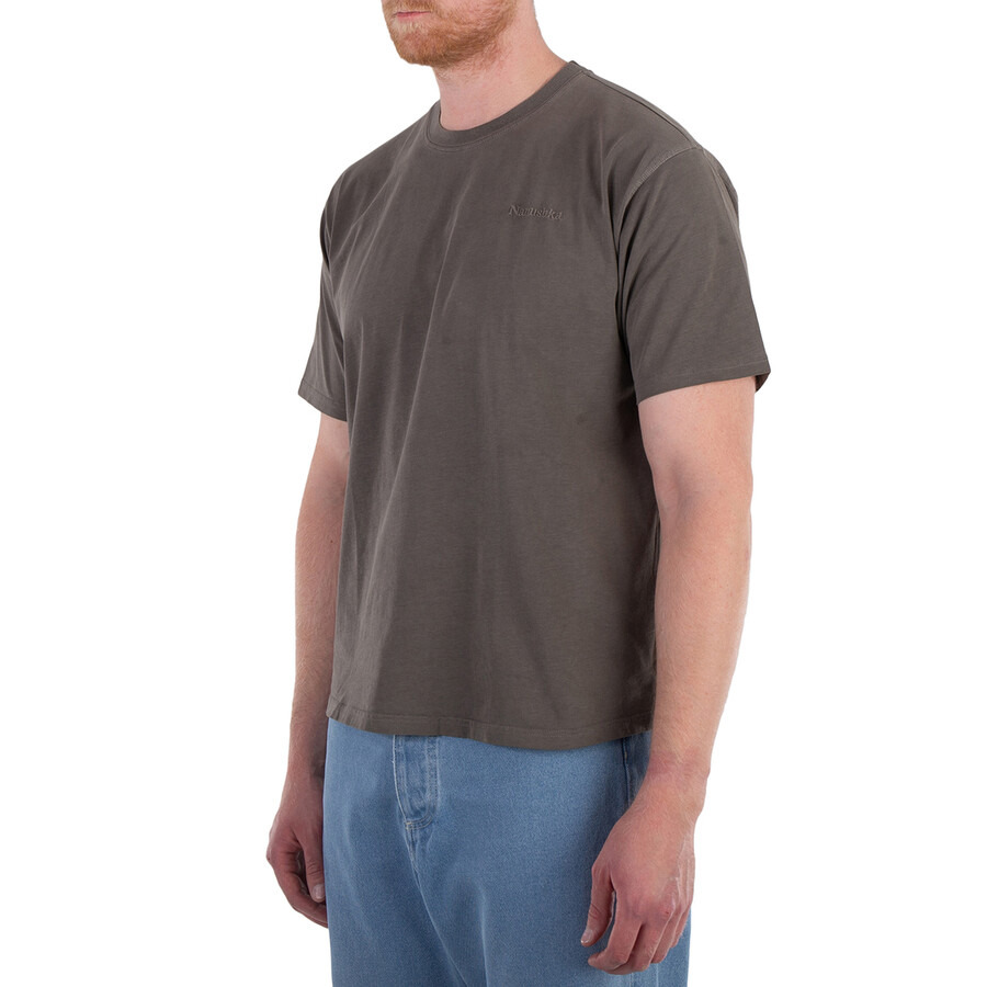 Nanushka Asphalt Reece Logo Cotton T-Shirt - 4