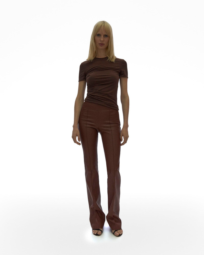 Helmut Lang LEATHER BOOTCUT PANT outlook