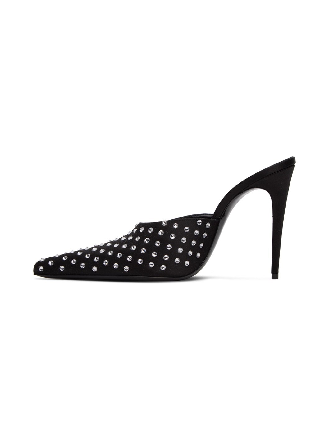 Black Crystal Heels - 3