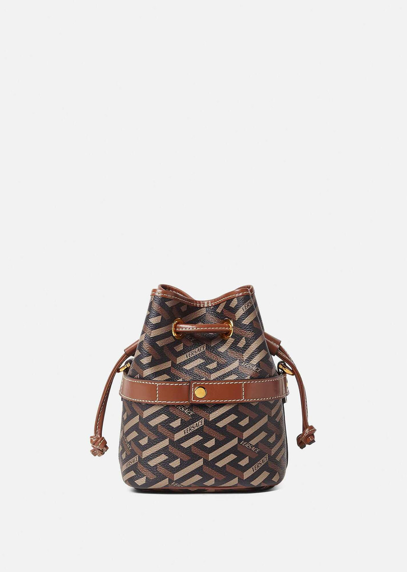 La Greca Signature Mini Bucket Bag 4
