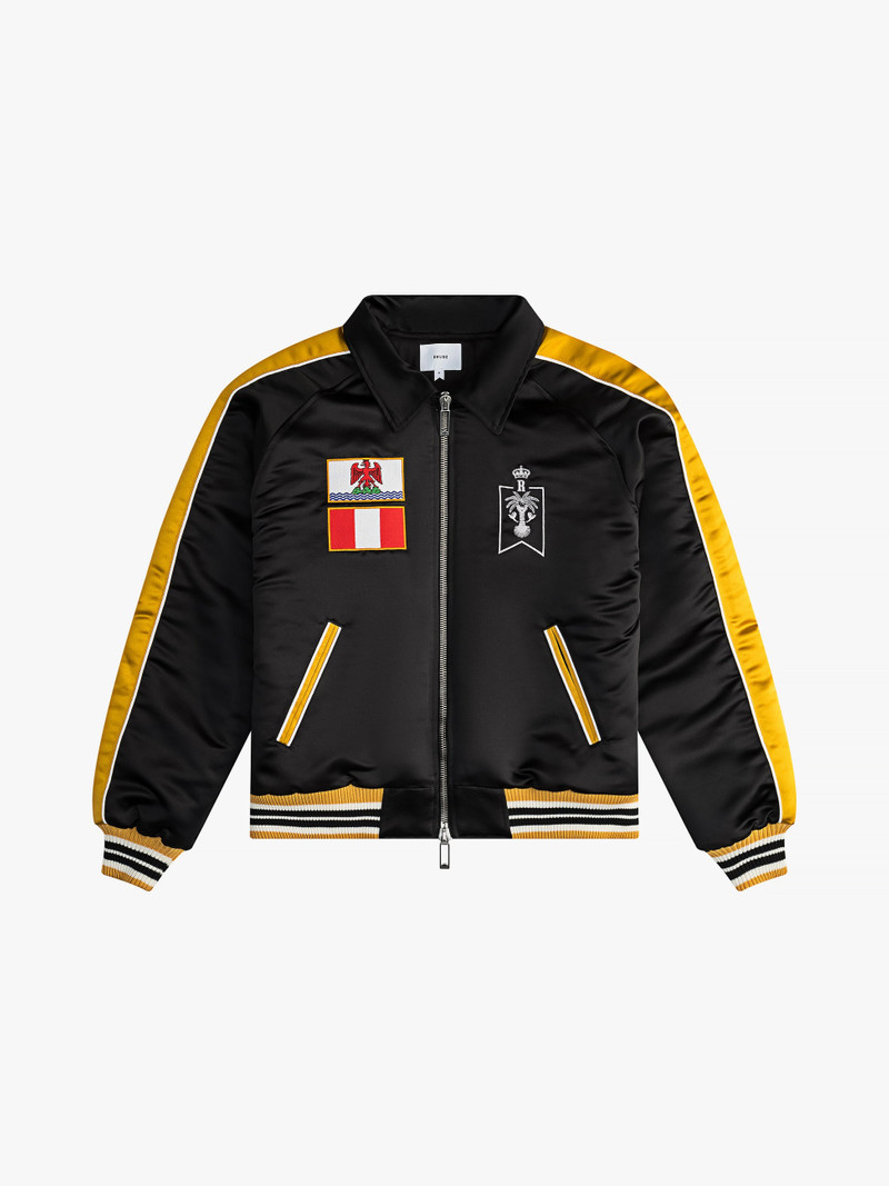 LE SOLEIL SATIN BOMBER - 1