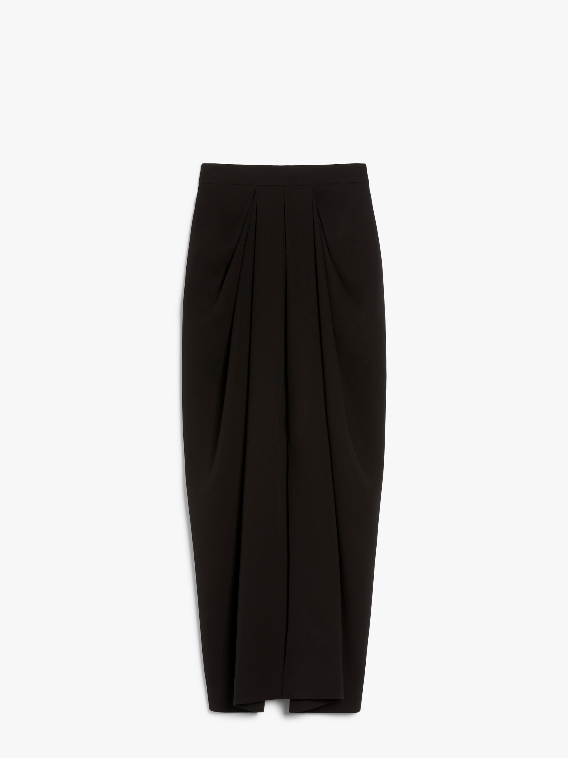 RIDENTE Long cady skirt with pleats - 1