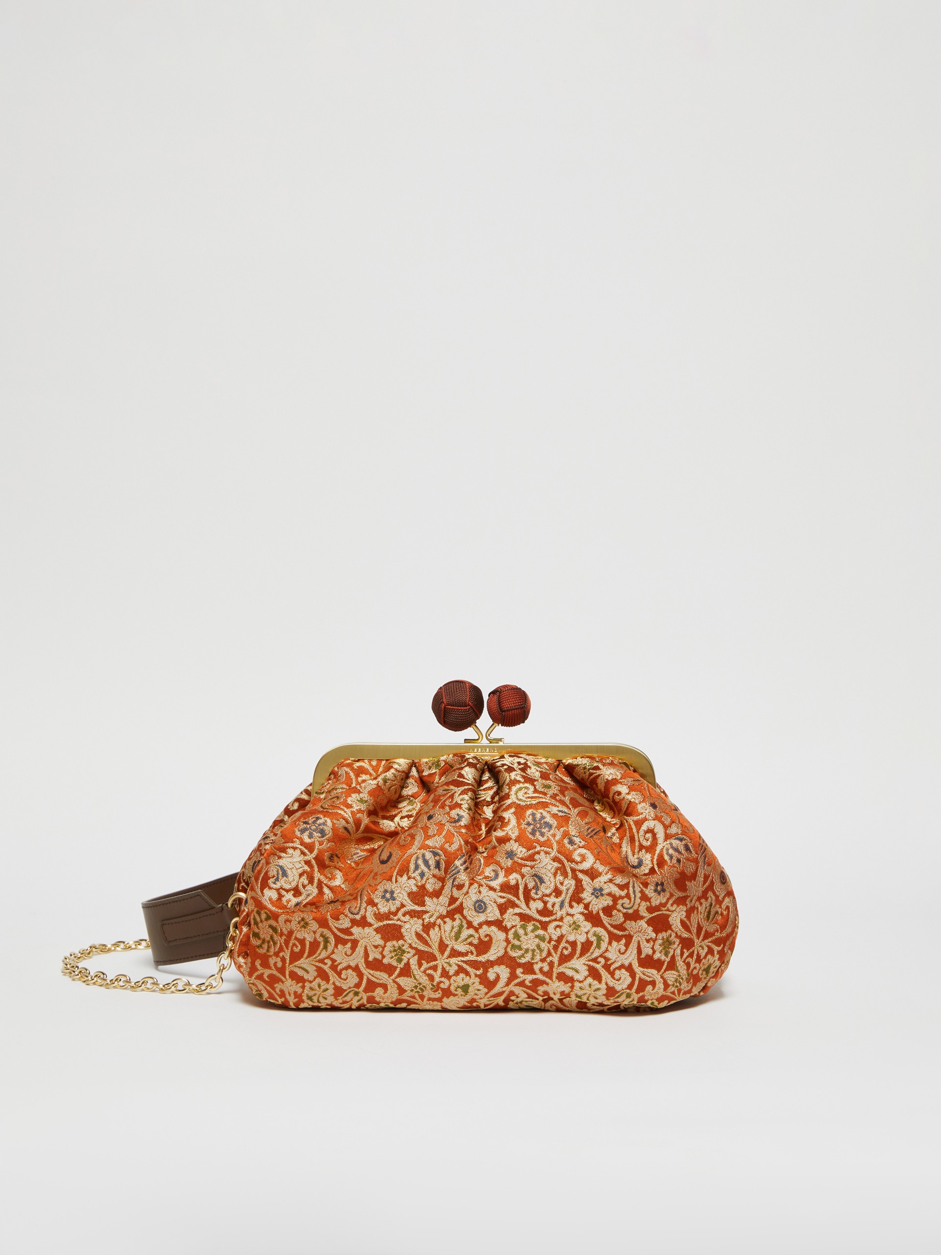 JPNTREASURESM Medium jacquard silk Pasticcino Bag - 1