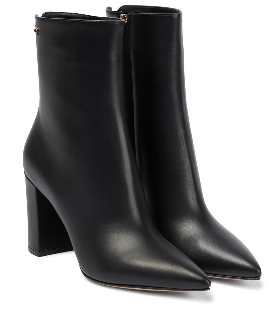 Piper 85 leather ankle boots - 1