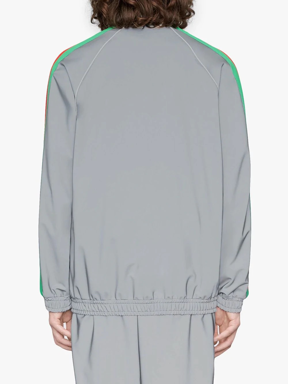 reflective side stripe track jacket - 4