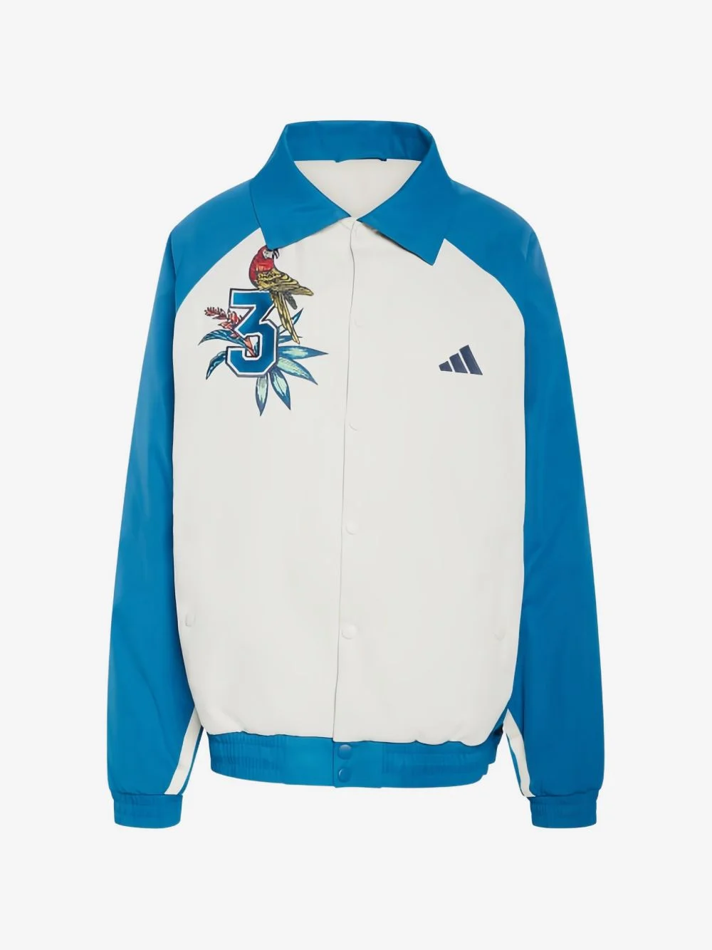 x Farm Rio embroidered-parrot bomber jacket - 1