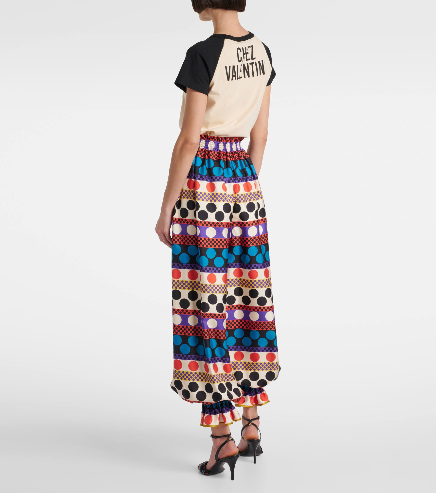 Printed silk culottes - 3