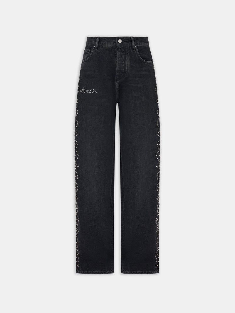 WOMEN'S STUD BAGGY JEAN 1